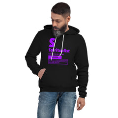 "Spiritualist" Unisex Hoodie (Solid) | Galaxy Purple