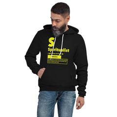 "Spiritualist" Unisex Hoodie (Solid) | Yellow