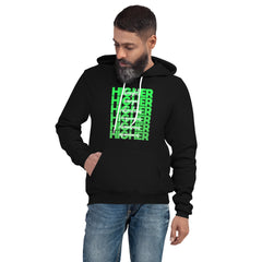 "Higher" Unisex Hoodie (White) | Green