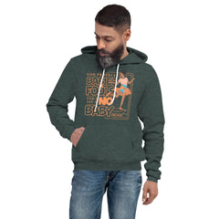 "God Protects Fools" Unisex Hoodie (Woman Version) | Orange