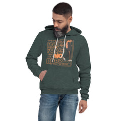 "God Protects Fools" Unisex Hoodie (Man Version) | Orange