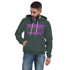 "Spiritual People" Unisex Hoodie (Solid) | Electric Purple