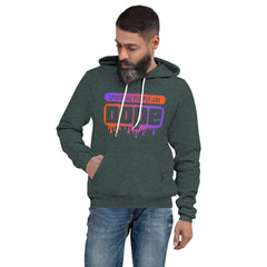 "Spiritual People" Unisex Hoodie (Gradient) | Orange/Purple