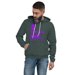 "Spiritualist" Unisex Hoodie (Solid) | Galaxy Purple