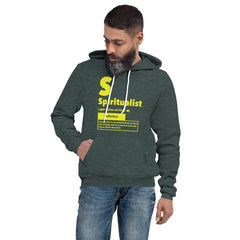 "Spiritualist" Unisex Hoodie (Solid) | Yellow