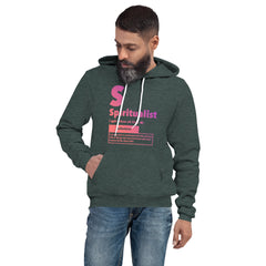 "Spiritualist" Unisex Hoodie (Gradient) | Pink/Purple