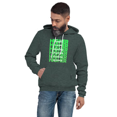 "Higher" Unisex Hoodie (White) | Green