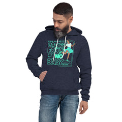 "God Protects Fools" Unisex Hoodie (Woman Version) | Cyan