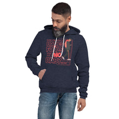 "God Protects Fools" Unisex Hoodie (Man Version) | Red