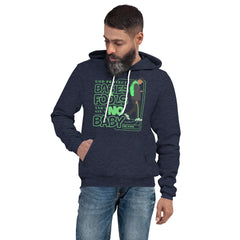 "God Protects Fools" Unisex Hoodie (Man Version) | Green