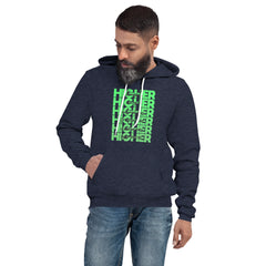 "Higher" Unisex Hoodie (Black) | Green