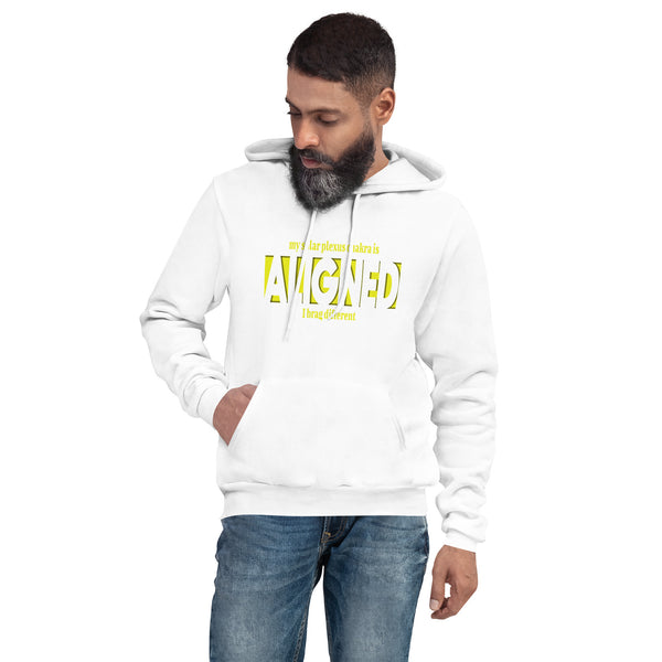 "Aligned" Unisex Hoodie (Brag Version) | Solar Plexus Chakra