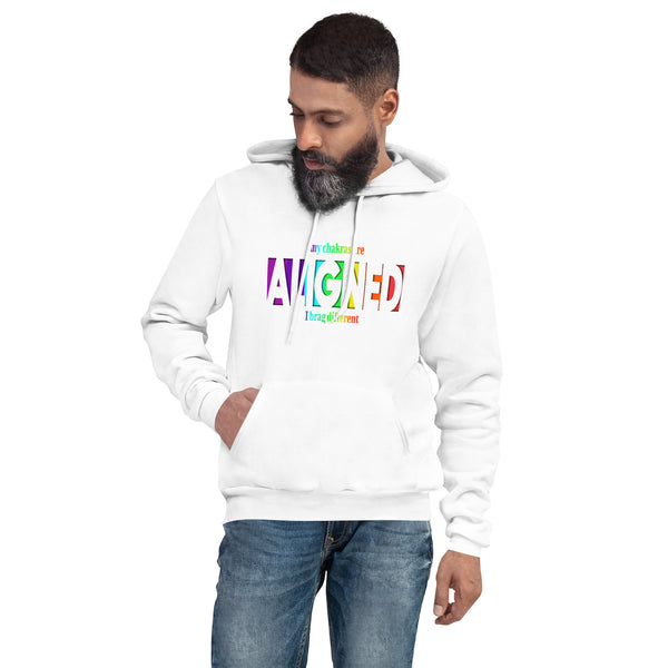 "Aligned" Unisex Hoodie (Brag Version) | All Chakra's