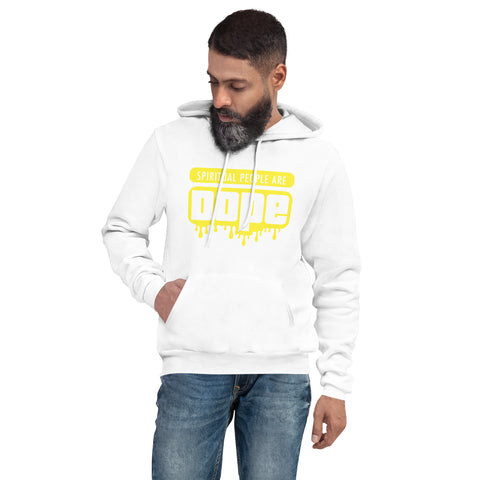 "Spiritual People" Unisex Hoodie (Solid) | Yellow