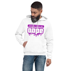 "Spiritual People" Unisex Hoodie (Solid) | Electric Purple