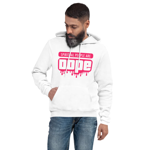 "Spiritual People" Unisex Hoodie (Solid) | Pink