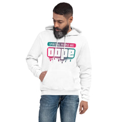 "Spiritual People" Unisex Hoodie (Gradient) | Teal/Pink