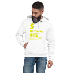 "Spiritualist" Unisex Hoodie (Solid) | Yellow