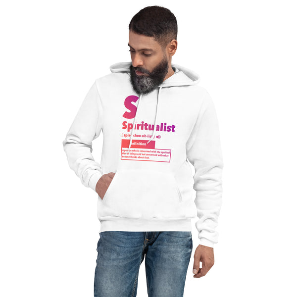 "Spiritualist" Unisex Hoodie (Gradient) | Pink/Purple