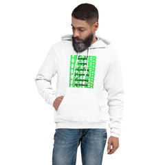 "Higher" Unisex Hoodie (Black) | Green