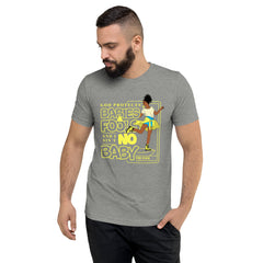 "God Protects Fools" Unisex T-Shirt (Woman Version) | Yellow