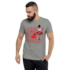 "God Protects Fools" Unisex T-Shirt (Woman Version) | Red