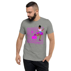 "God Protects Fools" Unisex T-Shirt (Woman Version) | Pink