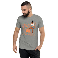 "God Protects Fools" Unisex T-Shirt (Woman Version) | Peach