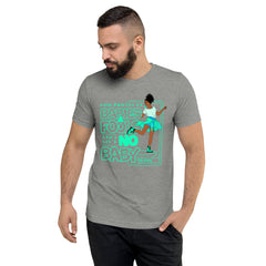 "God Protects Fools" Unisex T-Shirt (Woman Version) | Cyan