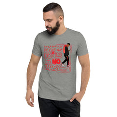 "God Protects Fools" Unisex T-Shirt (Man Version) | Red