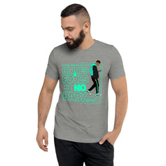 "God Protects Fools" Unisex T-Shirt (Man Version) | Cyan