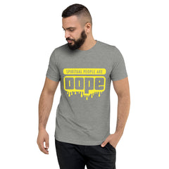 "Spiritual People" Unisex T-Shirt (Solid) | Yellow