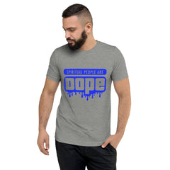 "Spiritual People" Unisex T-Shirt (Solid) | Dark Blue