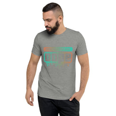 "Spiritual People" Unisex T-Shirt (Gradient) | Tan/Teal