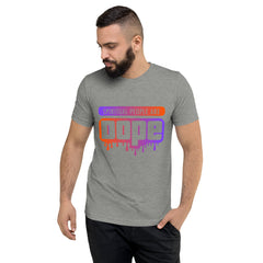 "Spiritual People" Unisex T-Shirt (Gradient) | Orange/Purple