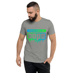 "Spiritual People" Unisex T-Shirt (Gradient) | Lime/Teal