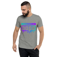 "Spiritual People" Unisex T-Shirt (Gradient) | Cyan/Purple