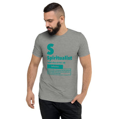 "Spiritualist" Unisex T-Shirt (Solid) | Teal