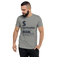 "Spiritualist" Unisex T-Shirt (Solid) | Gray