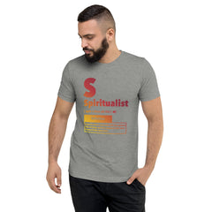 "Spiritualist" Unisex T-Shirt (Gradient) | Yellow/Peach