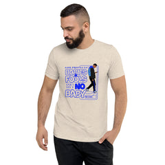 "God Protects Fools" Unisex T-Shirt (Man Version) | Blue