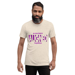 "Aligned" Unisex T-Shirt (Brag Version) | Crown Chakra