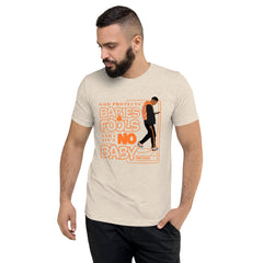 "God Protects Fools" Unisex T-Shirt (Man Version) | Orange