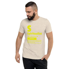 "Spiritualist" Unisex T-Shirt (Solid) | Yellow