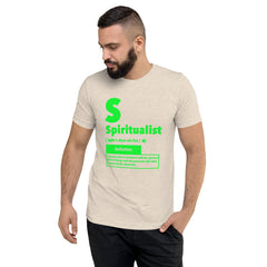 "Spiritualist" Unisex T-Shirt (Solid) | Lime