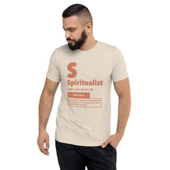 "Spiritualist" Unisex T-Shirt (Solid) | Beige