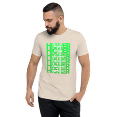 "Higher" Unisex T-Shirt (White) | Green