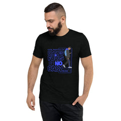 "God Protects Fools" Unisex T-Shirt (Man Version) | Blue