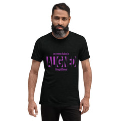 "Aligned" Unisex T-Shirt (Brag Version) | Crown Chakra