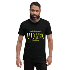 "Aligned" Unisex T-Shirt (Brag Version) | Solar Plexus Chakra